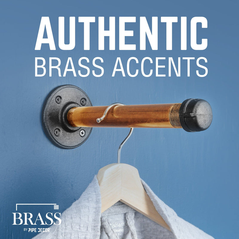 1/2 in. x 4 in. Red Brass Pipe