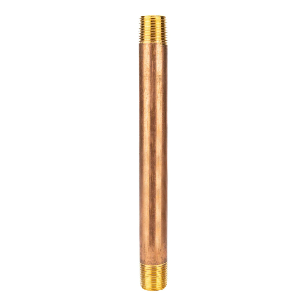 1/2 in. Nominal Copper Cover Tube in Polished Brass