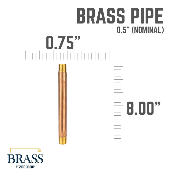 Pipe - 85% Red Brass (Extra Heavy)