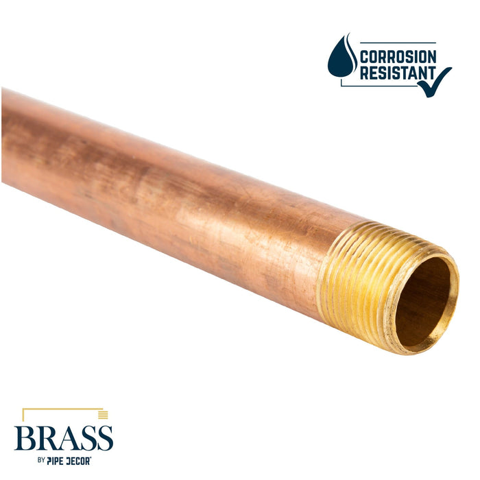 3/4'X3/4'X1mm Decorative Square Brass Tube Pipe - China Square Brass Pipe, Decorative  Brass Pipe
