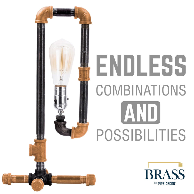 1/2 in. Red Brass 90 Degree Elbow