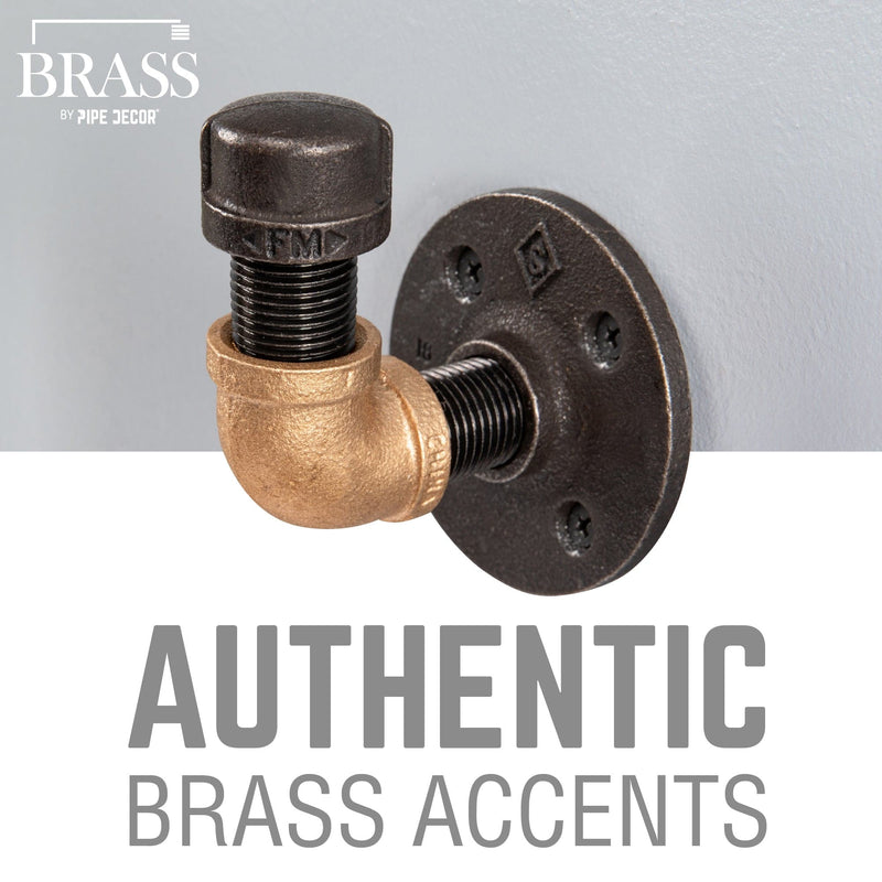 1/2 in. Red Brass 90 Degree Elbow