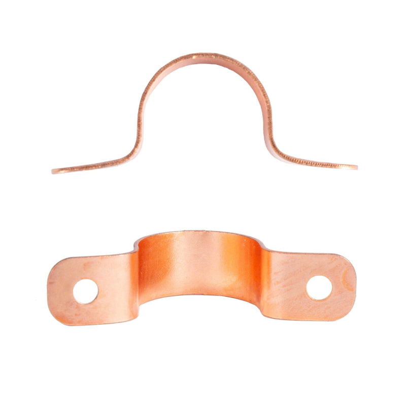Copper Pipe Strap for 1/2 in. Pipe - Pipe Decor