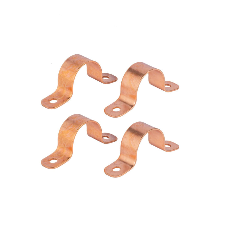 Copper Pipe Strap for 1/2 in. Pipe - Pipe Decor