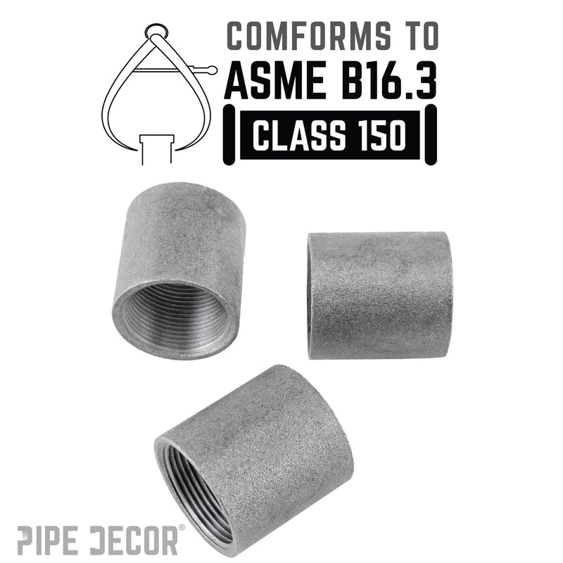 1 in. Black Merchant Coupling