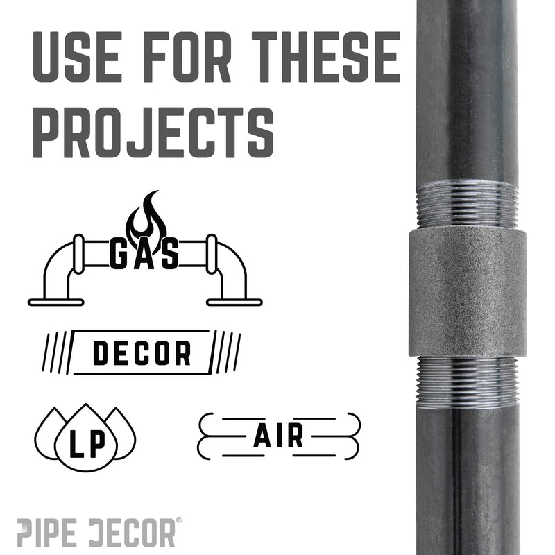 1 in. Black Merchant Coupling