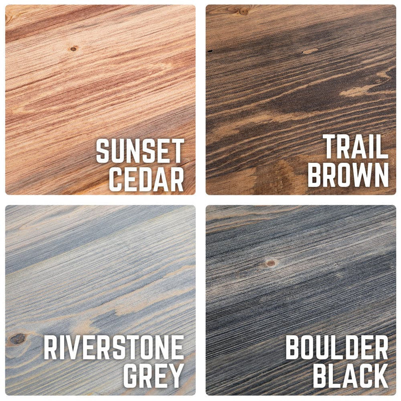 RESTORE Riverstone Grey Solid Wood Coffee Tabletop