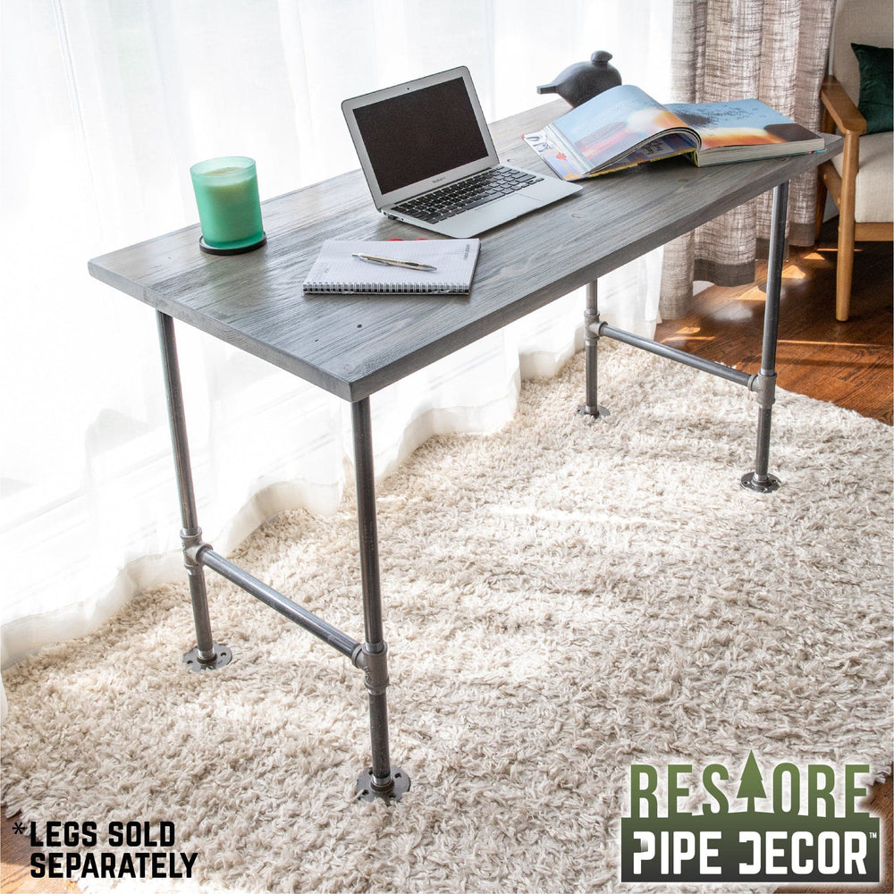 DIY Pipe Desks | PIPE DECOR | Industrial Pipe Desks