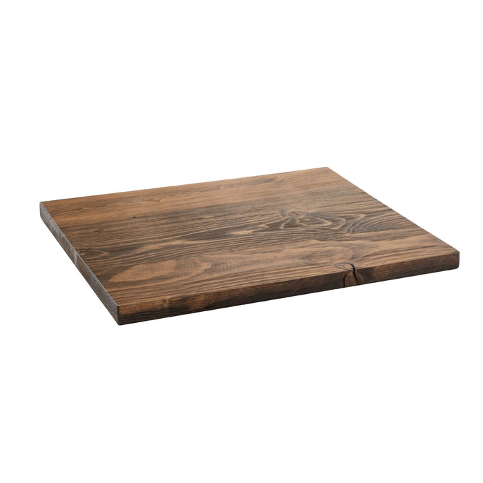 RESTORE Trail Brown Solid Wood End Tabletop