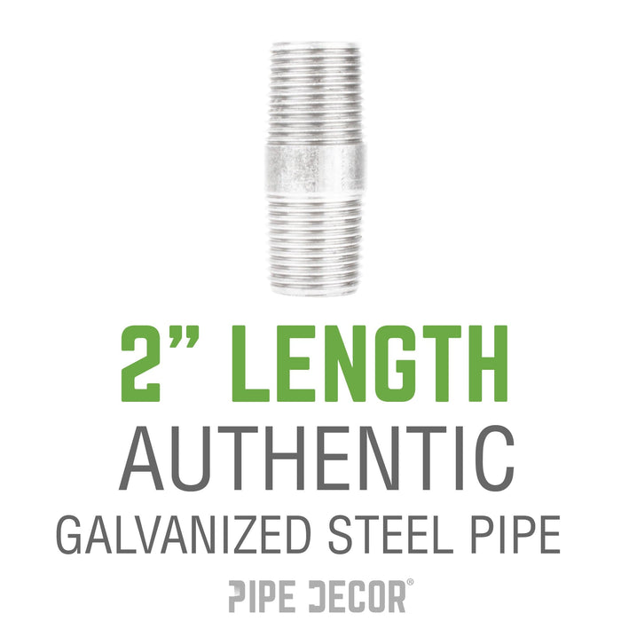 1 1/2 in. x 2 in. Galvanized Pipe
