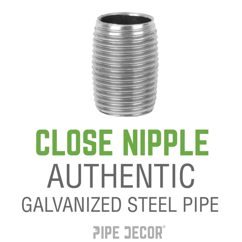 1 1/4 in. x Close Galvanized Steel Nipple