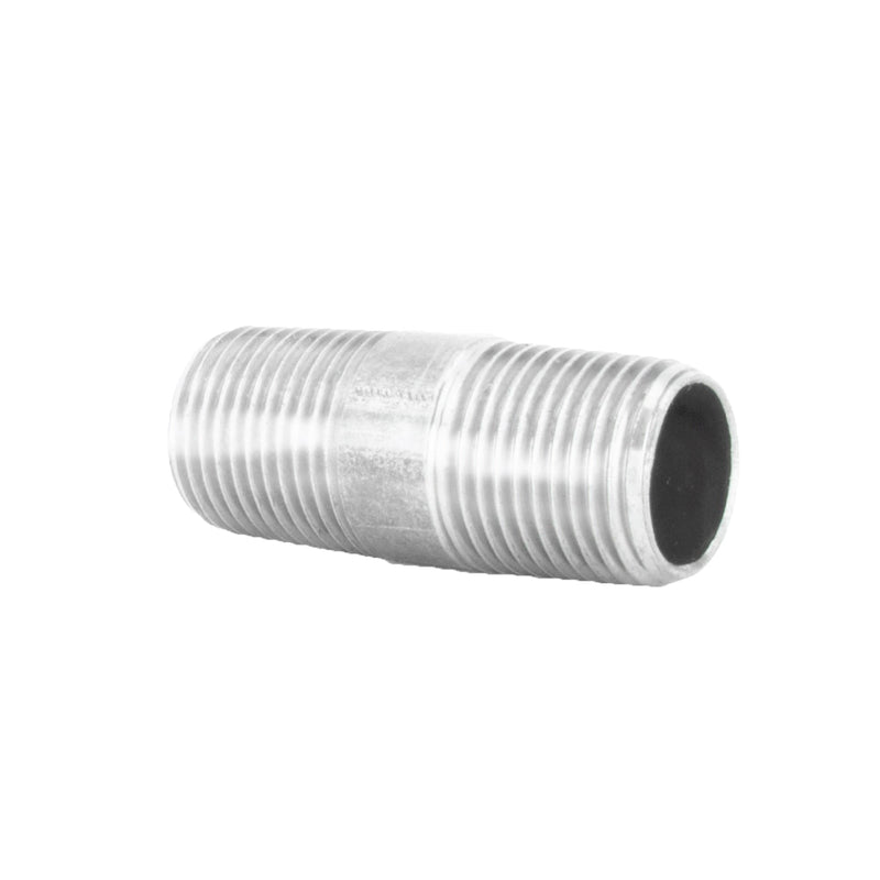 Boquilla de acero galvanizado de 1/2 pulg. x 1 1/2 pulg.