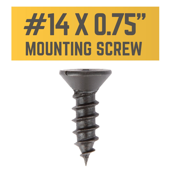 #14 x 0.75 in. Shelf Mounting Screws