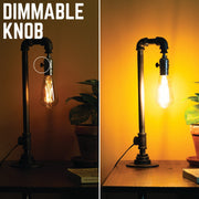 Swag kit with dimmable knob and quick connect - Pipe Decor